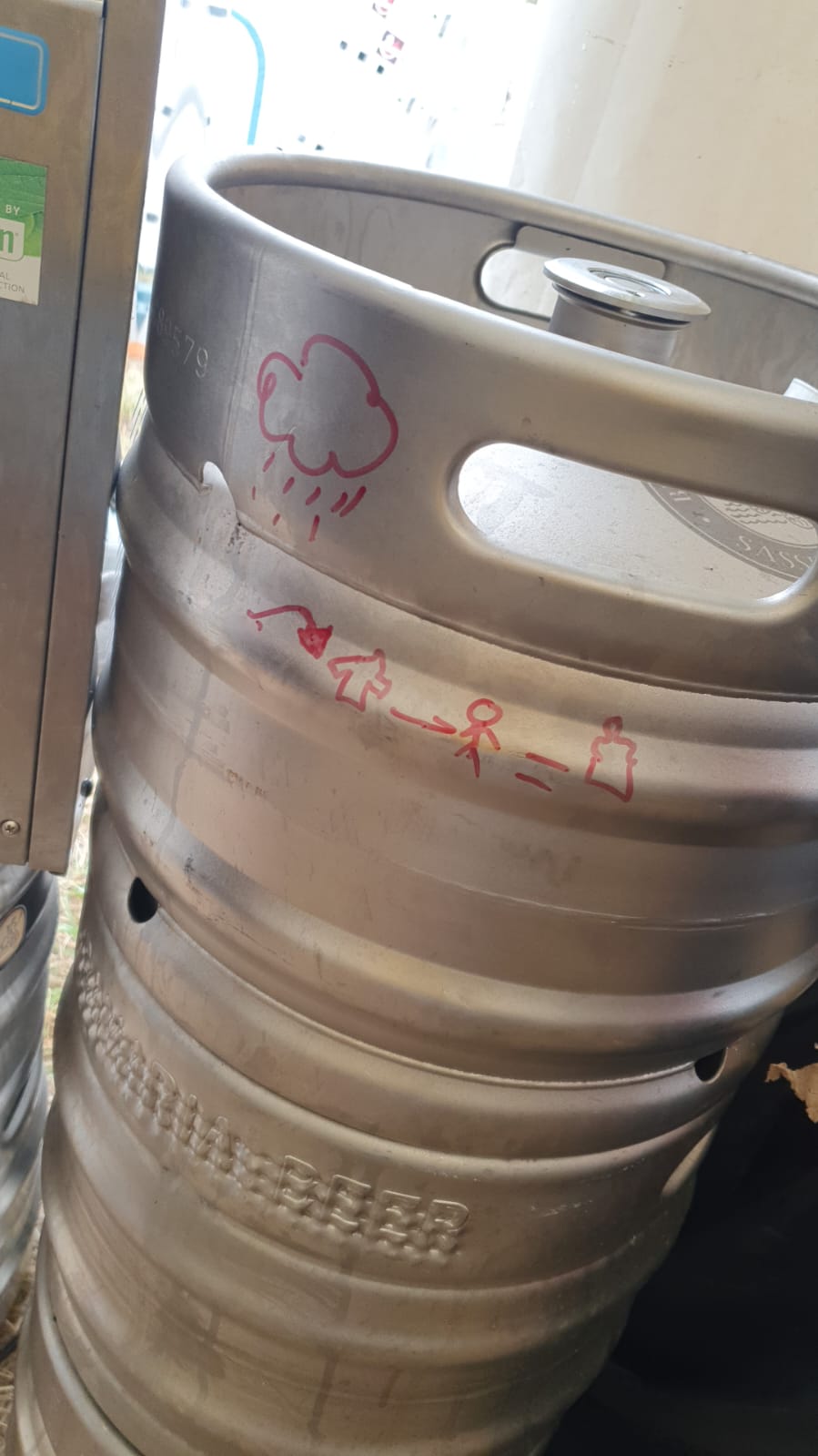 Le bar de la guinguette